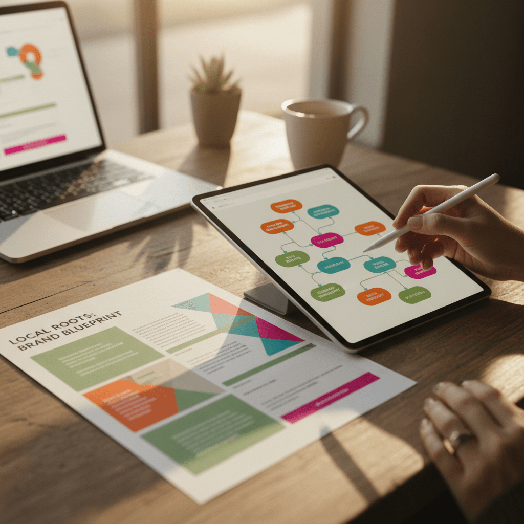 Marketing strategy work in progress